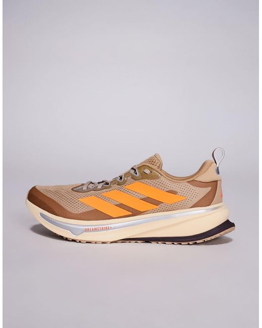 Adidas Originals Brown Adidas Running Supernova Rise Trainers for men