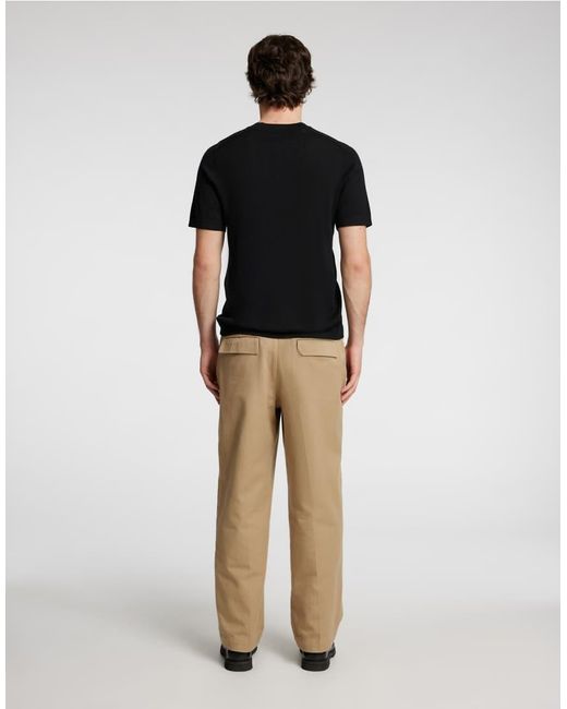 SELECTED Black Homme T-Shirt for men