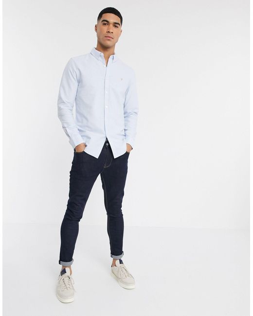 farah oxford shirt slim fit