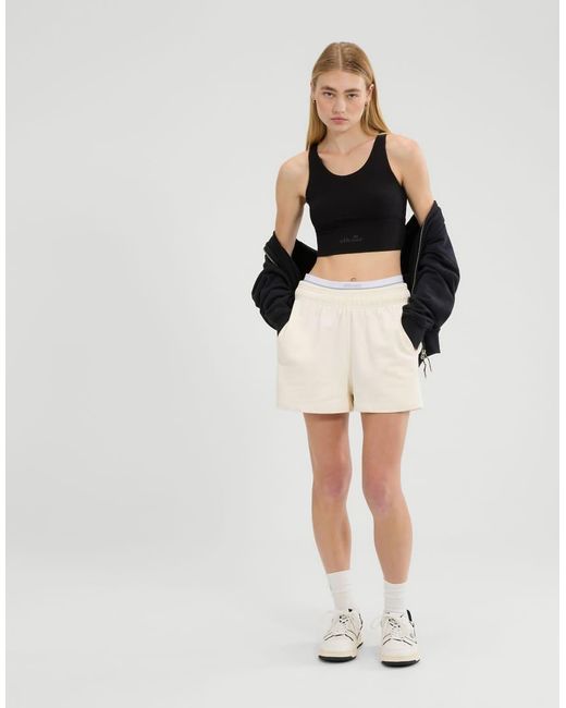 Ellesse White Altilia Short