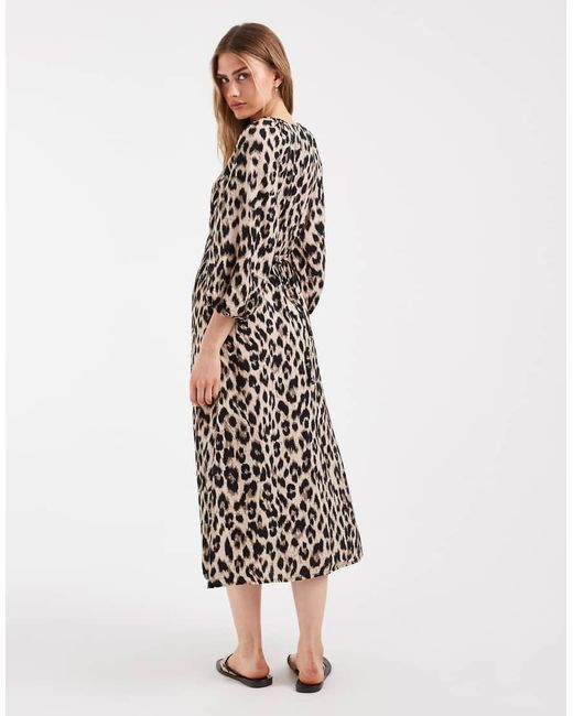ONLY White Belt Detail Maxi Dress