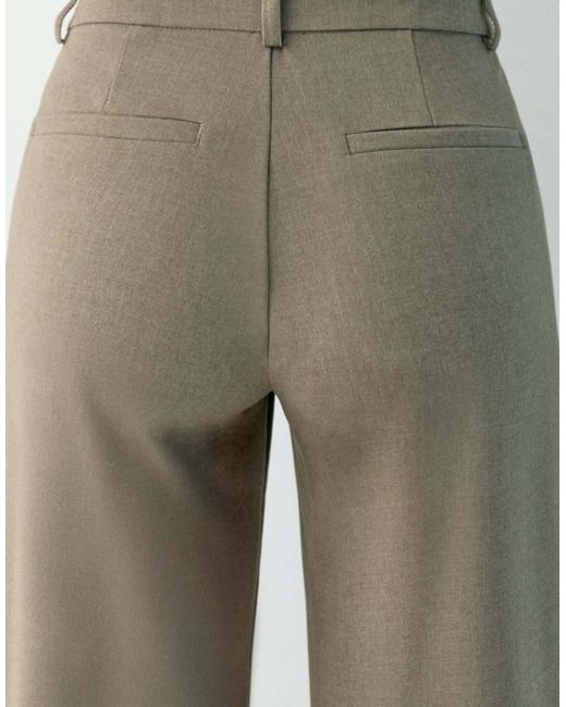 Pull&Bear Green Pants With Back Pockets