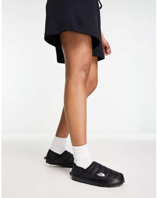The North Face Black Thermoball Traction V Insulated Mules