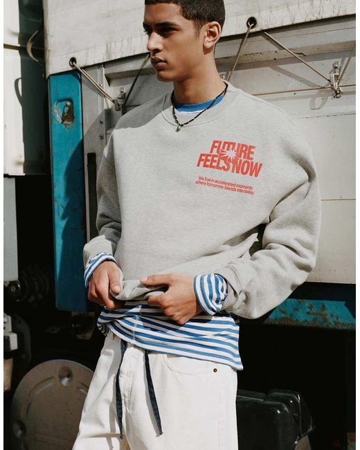 Future di Pull&Bear in Gray da Uomo