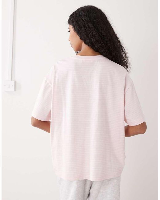 Monki Pink Oversized T-shirt