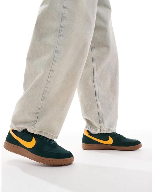 Nike Gray Field General Trainers Trainers for men