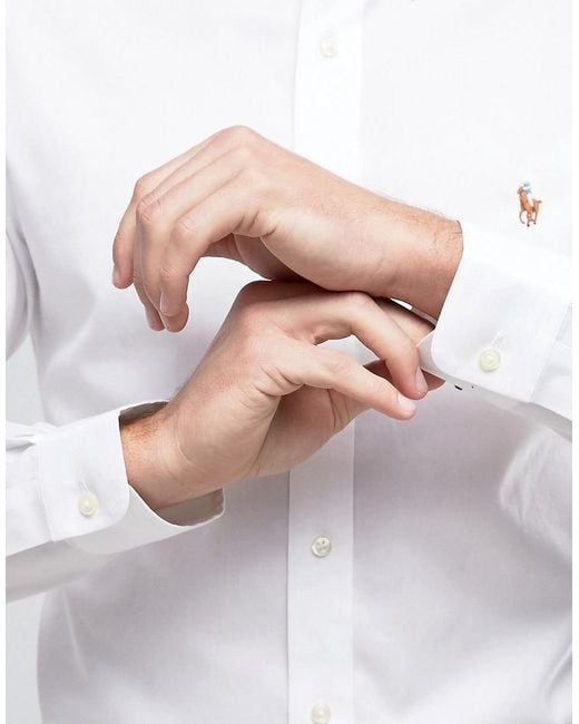 Polo Ralph Lauren Slim Fit Non Iron Shirt In White for Men | Lyst UK Polo Ralph Lauren Slim Fit Non Iron Shirt In White for Men | Lyst UK