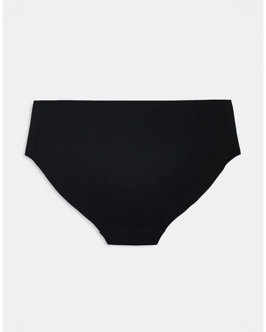 Pieces Black 3 Pack Breifs