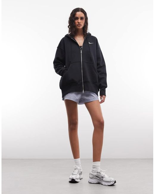 Nike Blue Phoenix Fleece Zip Hoodie
