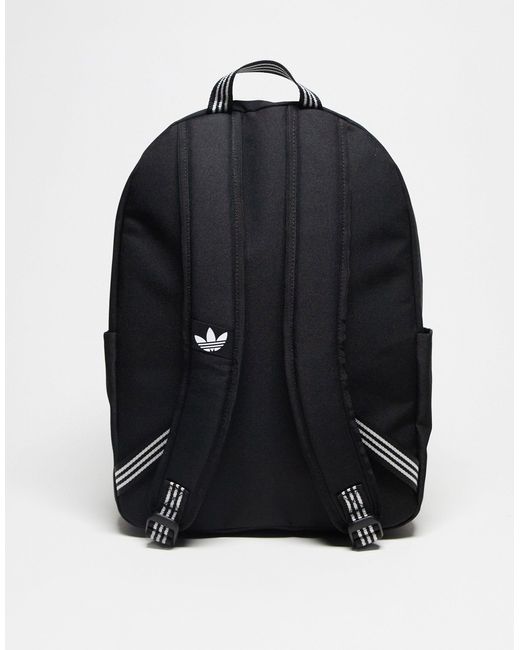 Mochila negra con logo adicolor Adidas Originals de color Black