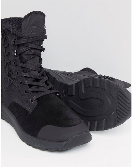 G-Star Cargo High Sneakers in Black for Men | Lyst