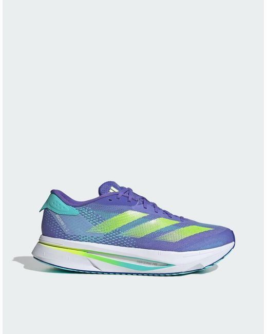 Adidas Originals Blue Adidas Running Adizero Sl2 Trainers for men