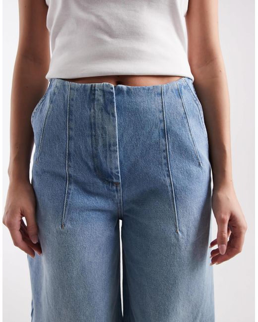 ASOS Blue Oversized Clean Barrel