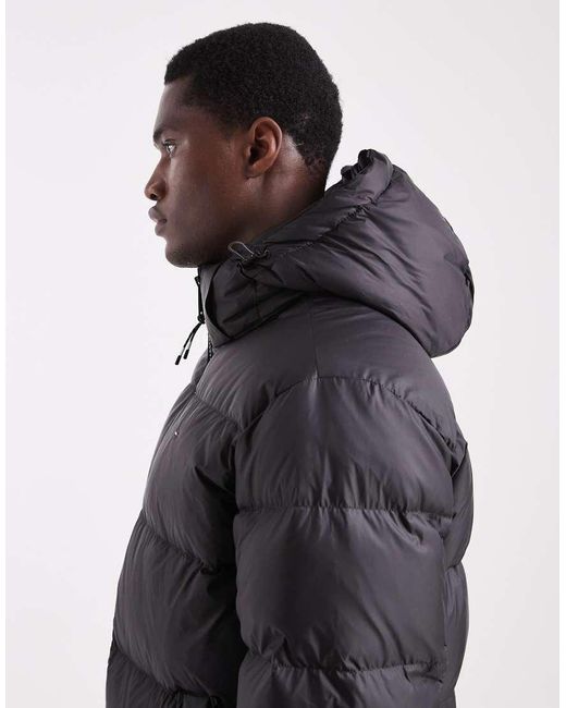 Tommy Hilfiger Gray Essential Down Jacket for men