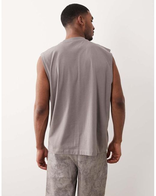 ASOS Basic in het Gray voor heren