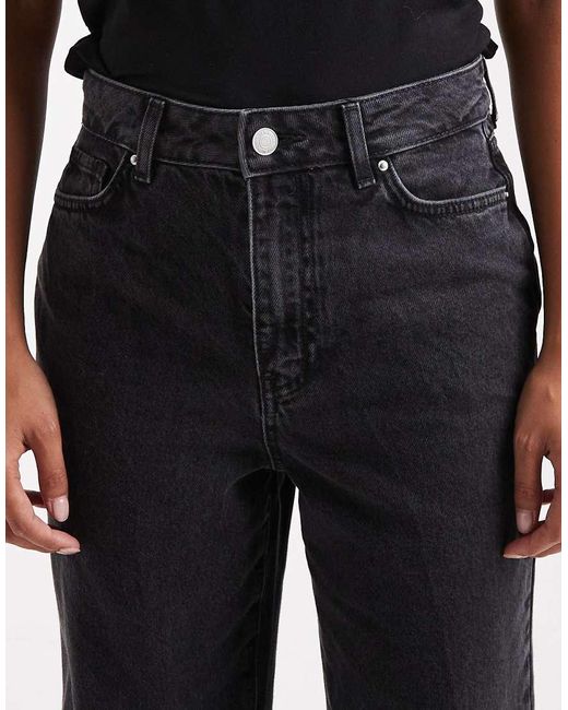 New Look Black Adalae Wide Leg Jean