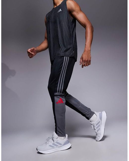 Adidas Originals Blue Adidas Football Squadra joggers for men