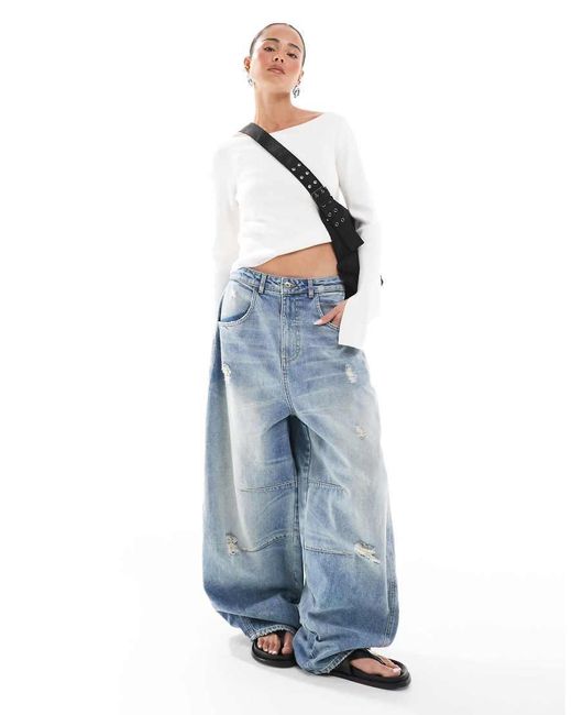 Collusion Blue X004 Balloon Jean