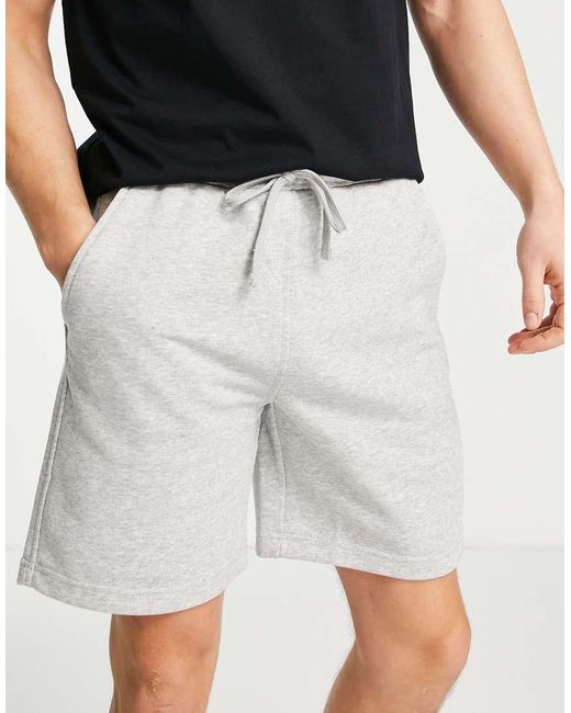 Pull&Bear Jersey Short in het Black voor heren