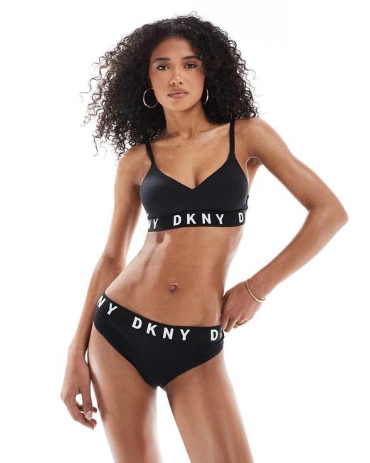 DKNY Black Push-Up Bra