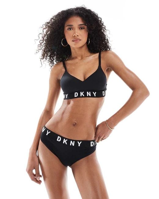 DKNY Black Push-Up Bra