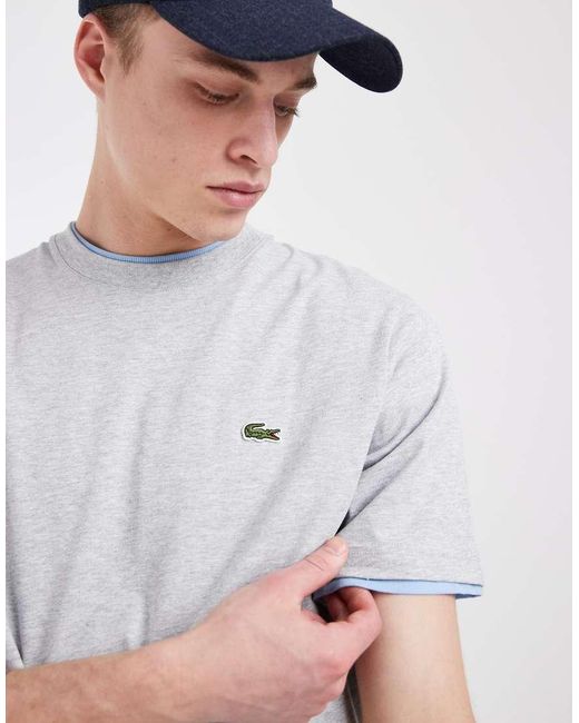 Lacoste Gray T-shirt for men