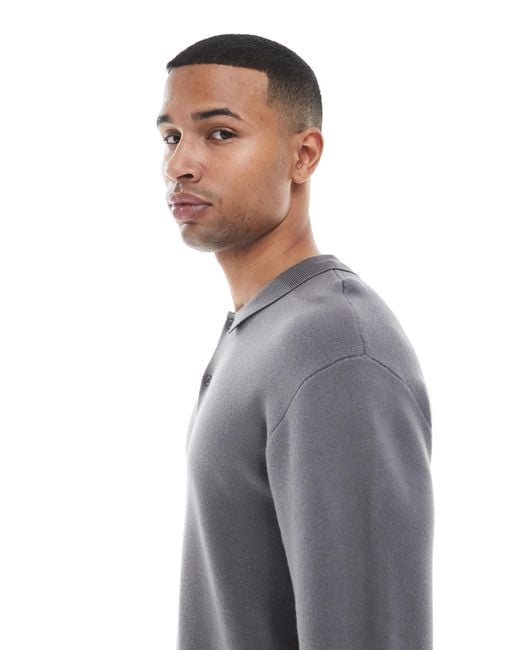 New Look – strickpullover in Gray für Herren