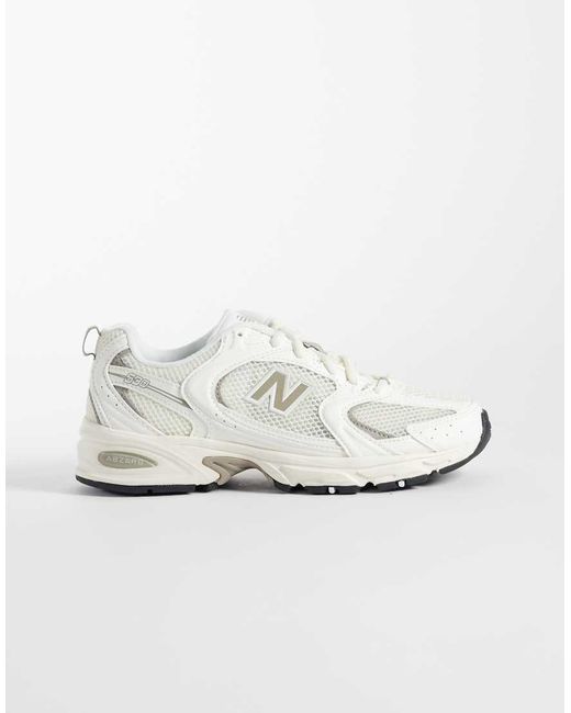 New Balance White 530 Trainers