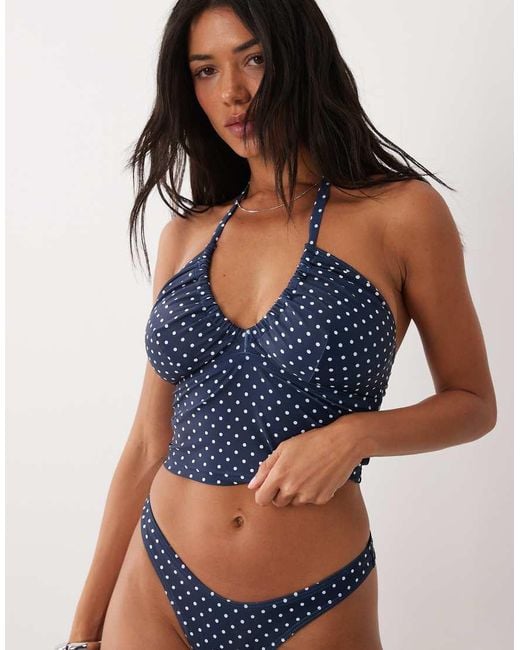 Peek & Beau Blue Tankini Top