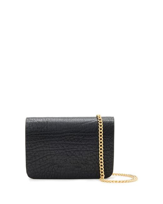 AllSaints Honore Grain in het Black