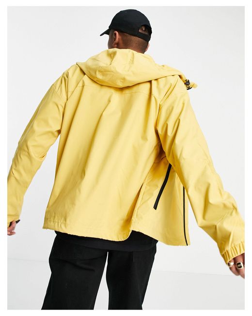 yellow lightweight jacket