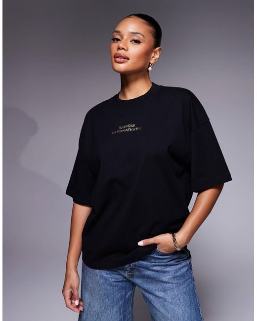 Barbour Blue – oversize-t-shirt