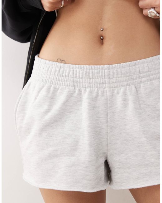Collusion Multicolor Trackie Micro Shorts