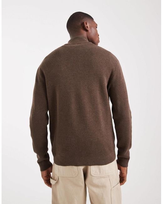 Only & Sons – strickpullover in Brown für Herren