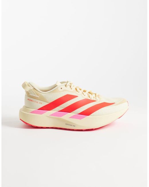 Adidas Originals Pink Adidas Running Adizero Evo Sl Atr Trainers