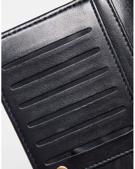 French Connection Black Quilted Purse