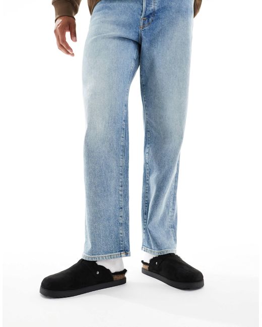 ASOS – mule-loafer in Blue für Herren
