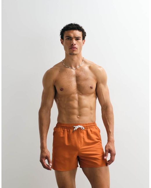 Aray White Swimshort for men