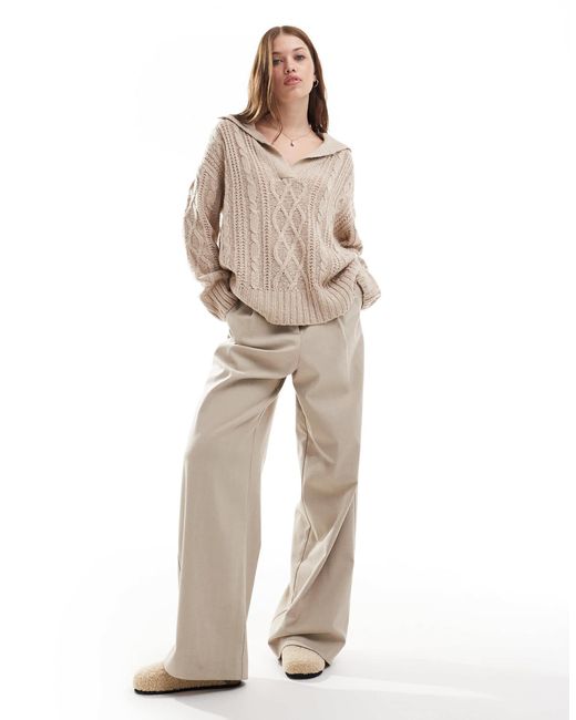 Brave Soul Natural – strickpullover