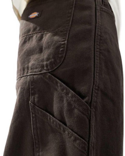 Dickies White Duck Carpenter Trousers for men