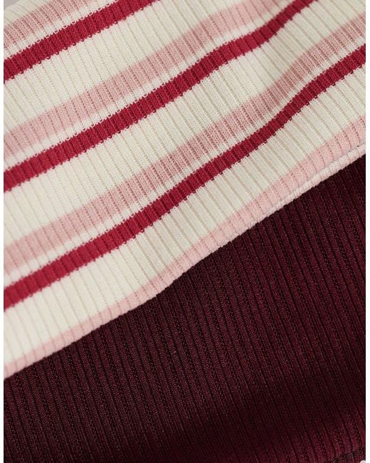 Accessorize Purple 2 Pack Striped Headbands