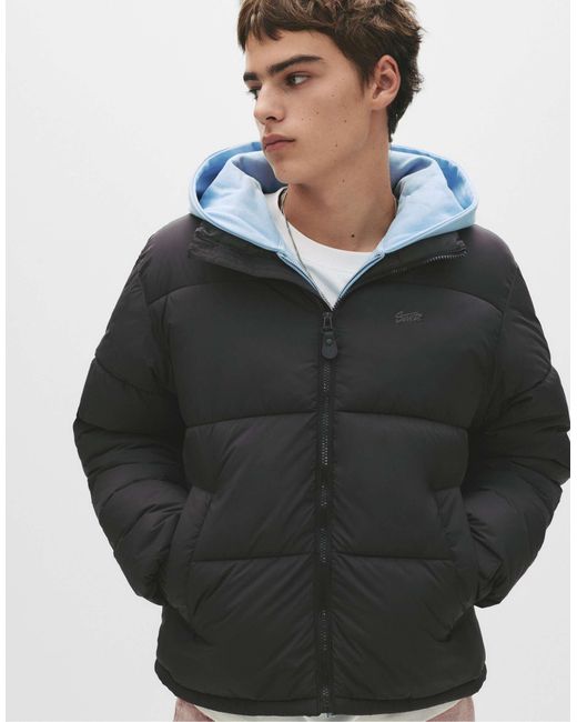 Pull&Bear – stwd – pufferjacke in Blue für Herren
