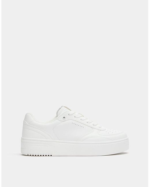 Pull&Bear Natural – retro-sneaker