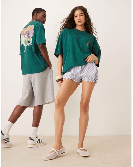 ASOS Green – disney – unisex – oversize-t-shirt