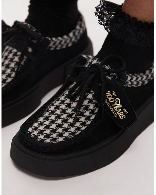 Clarks Black Torview Suede Tassel Shoe