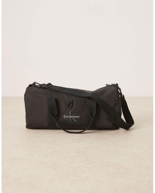 Calvin Klein Natural Logo Weekender Bag for men
