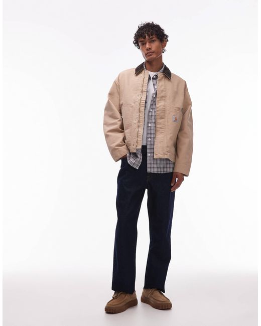 Carhartt – og arcan – jacke in Natural für Herren