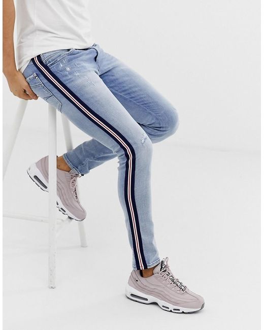 Replay Denim Andov Ripped Power Stretch 