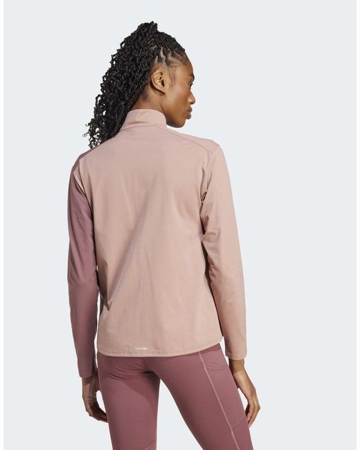 Adidas Pink Terrex – multi climacool – langärmliges t-shirt