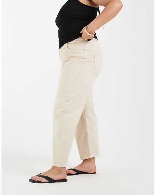ONLY Black Barrel Jeans